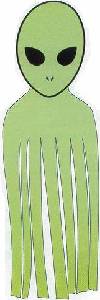Alien octapus kite