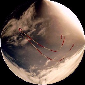 Skydancer space shot